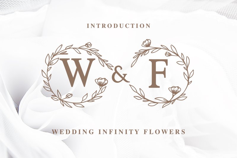 Wedding Infinity Flowers (by Pui Art)