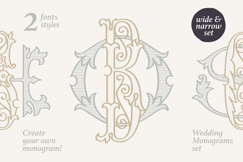Wedding Monograms (by kaer_cf)