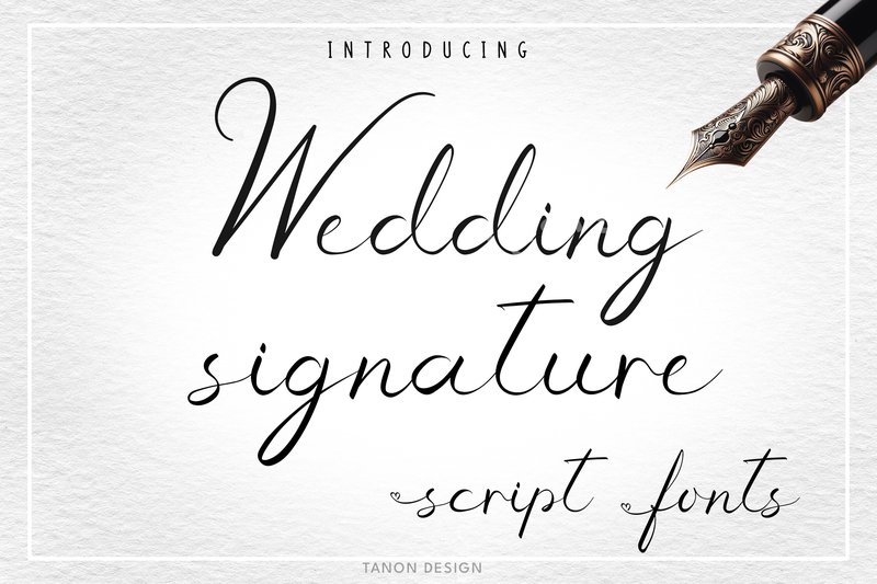 Wedding Signature (by tanondesign)