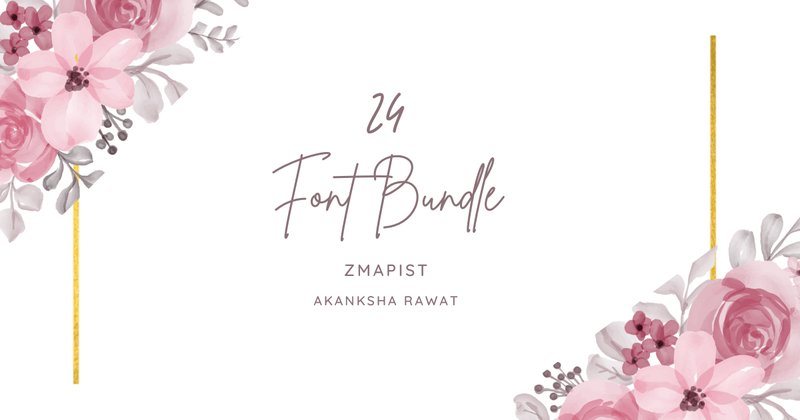 Zmapist Premium Fonts Bundle | Sale