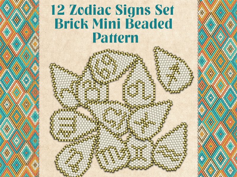 12 Zodiac Signs Set (by KseniyaOmega)