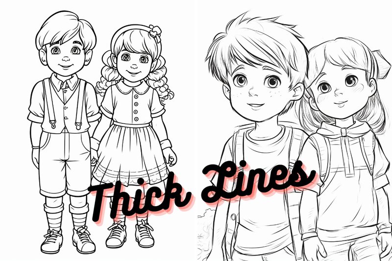34 Cute Coloring Pages for Boys & Girls (by Pro Aurora Designs)