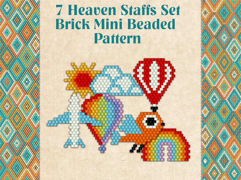 7 Heaven Staffs Set (by KseniyaOmega)