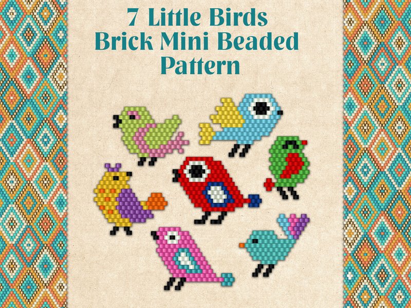7 Little Birds Set (by KseniyaOmega)