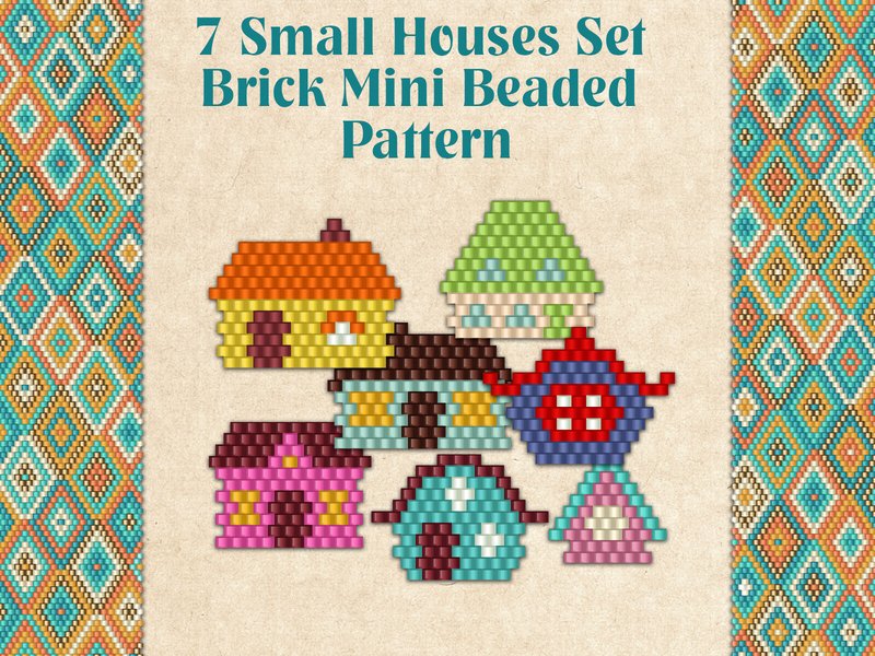 7 Small Houses Set (by KseniyaOmega)