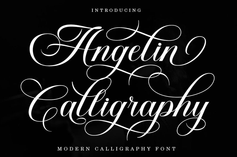 Angelin Calligraphy (by madjack.font)