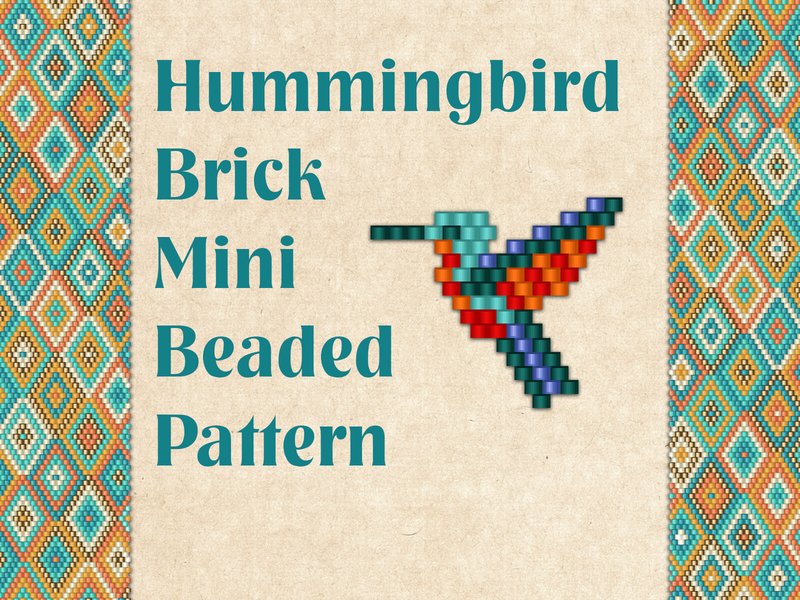 Beaded Hummingbird (by KseniyaOmega)