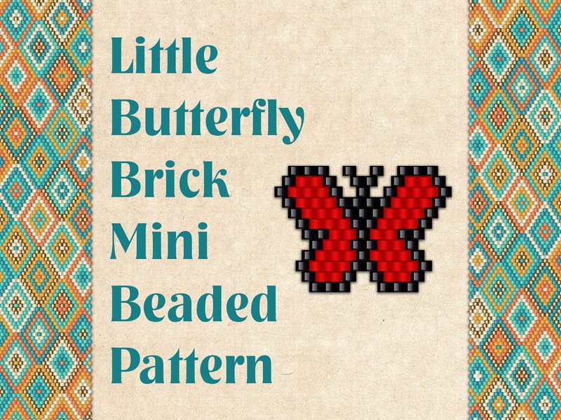 Beaded Little Butterfly (by KseniyaOmega)