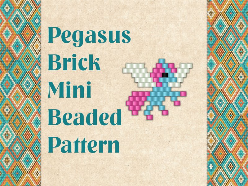 Beaded Pegasus (by KseniyaOmega)