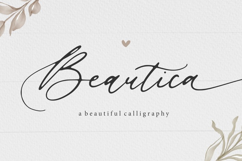 Beautica Beautiful Calligraphy (by Balpirick)