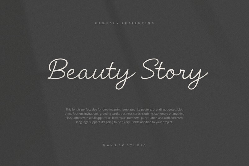 Beauty Story (by HansCo)