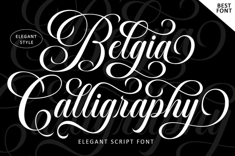 Belgia Calligraphy (by Mastertype)