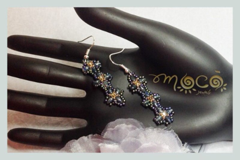 Bespelling Simplicity Earrings (by Monica Corsaro)