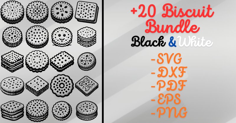 Biscuit SVG Bundle (by Artful Assetsy)