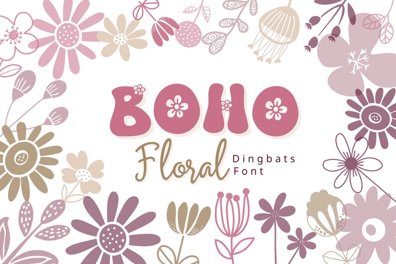 Boho Floral (by Pui Art)