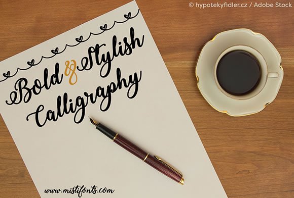Bold & Stylish Calligraphy (by Misti)