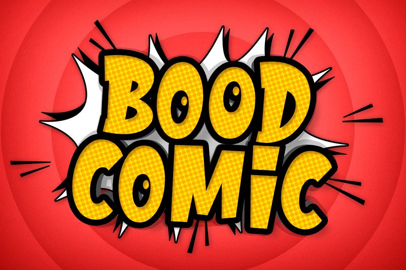Bood Comic (by Creative Fabrica Fonts)