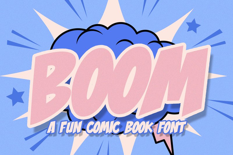 Boom Comic (by Salt and Pepper Fonts)