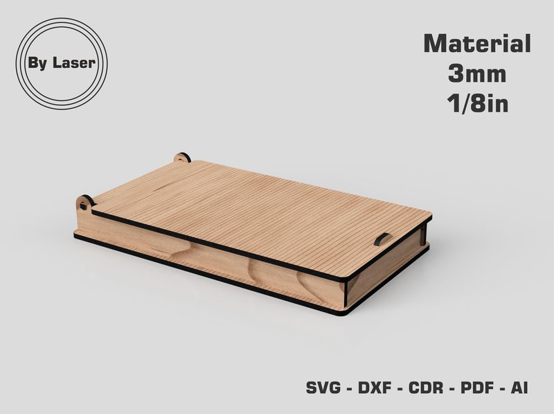 Cash Envelope Box - Laser Cut Files (by ByLaser)