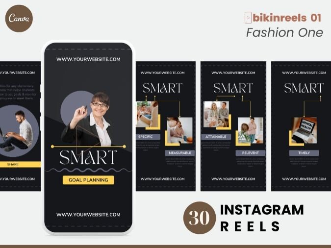 Coaching Instagram Reels Canva (by Templategum)