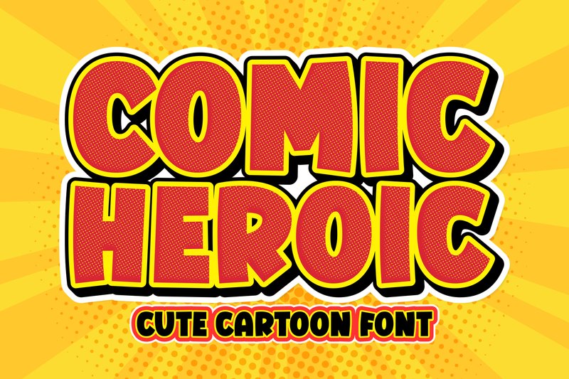 Comic Heroic (by Creative Fabrica Fonts)