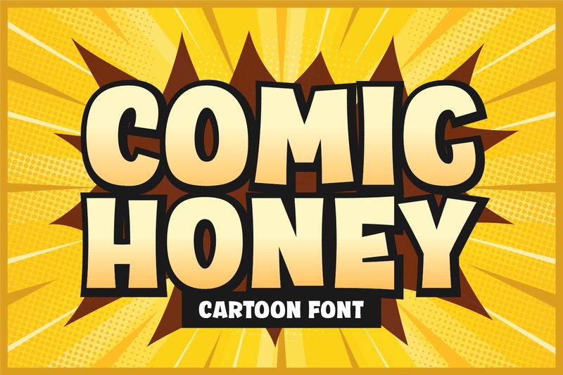 Comic Honey (by Creative Fabrica Fonts)