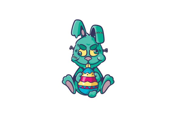 Creepy Easter Bunny (by Creative Fabrica Crafts)