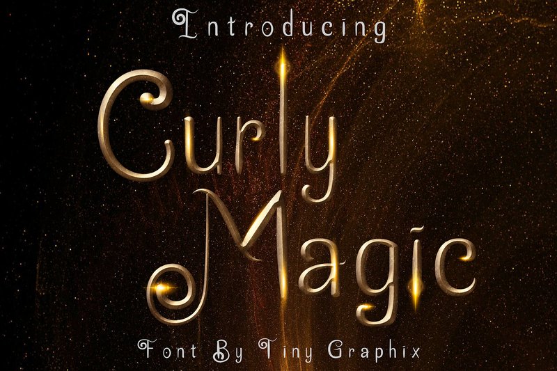 Curly Magic (by TINY GRAPHIX)
