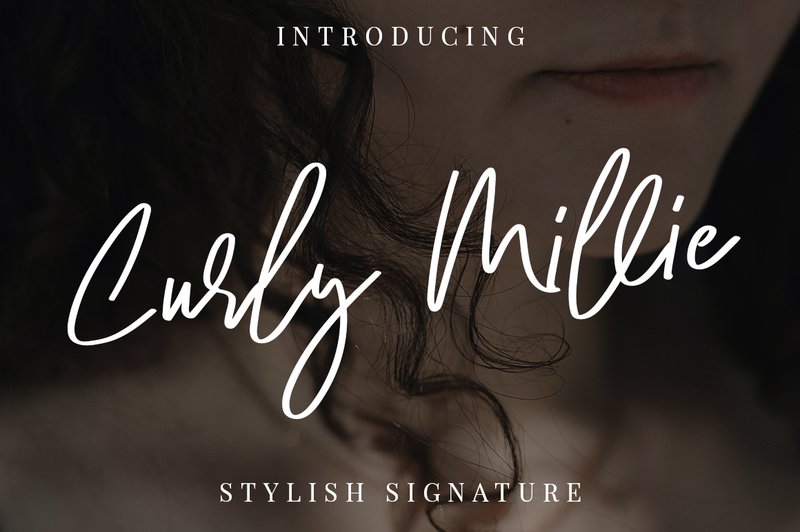 Curly Millie (by Typesthetic Studio)