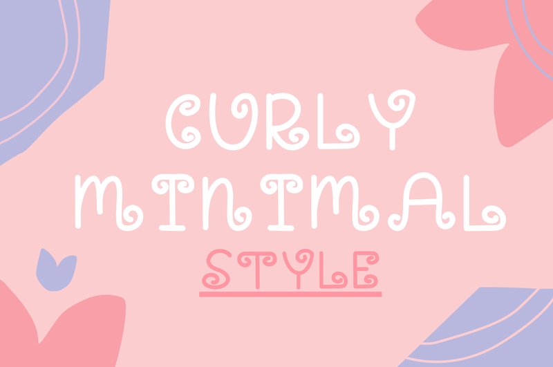 Curly Minimal Style (by AchiArt)