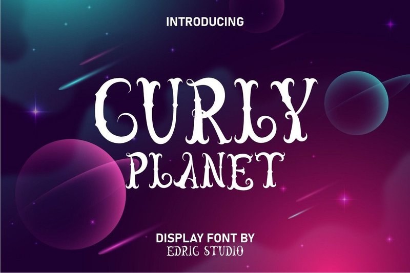 Curly Planet (by EdricStudio)