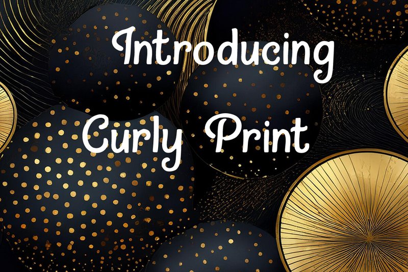 Curly Print (by Heidi Vargas-Smith)
