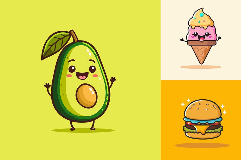 Cute Vector Illustrations (by sailor)