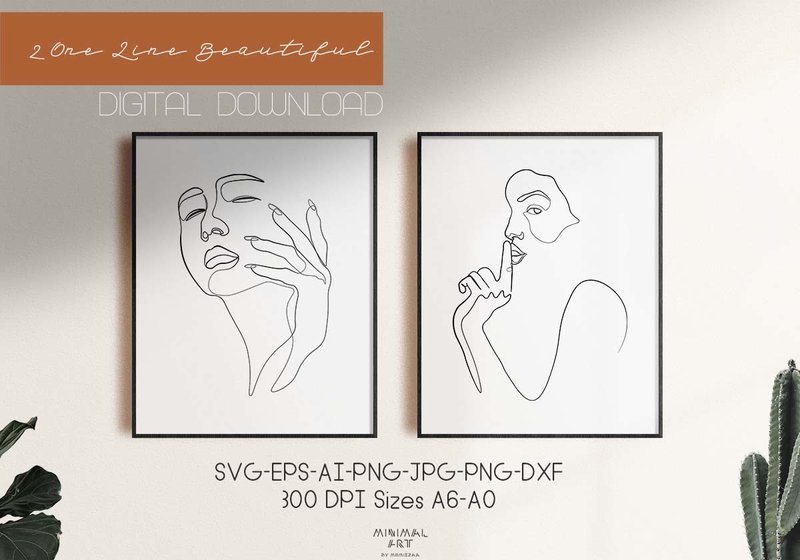 Designs Butterfly Faces Woman Wall Art (by Momixzaa)