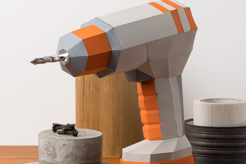 Drill Paper Sculpture (by Creative Fabrica Crafts)