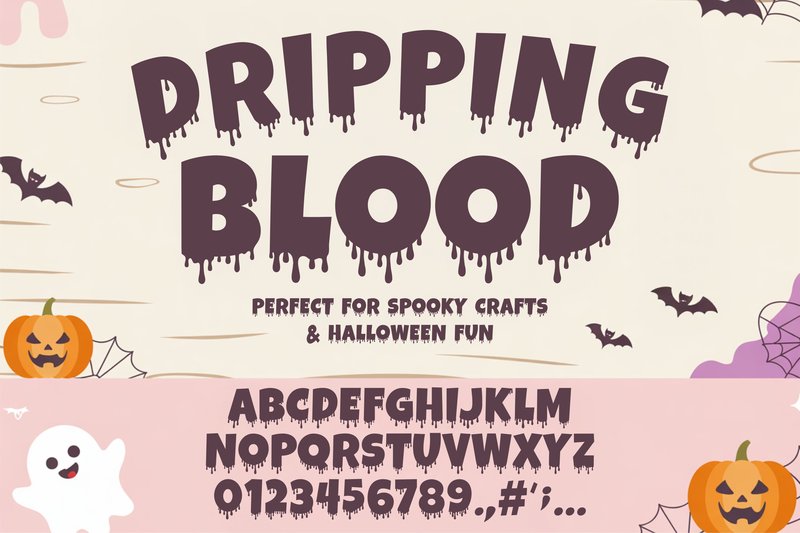 Dripping Blood Halloween (by TonisArtStudio)