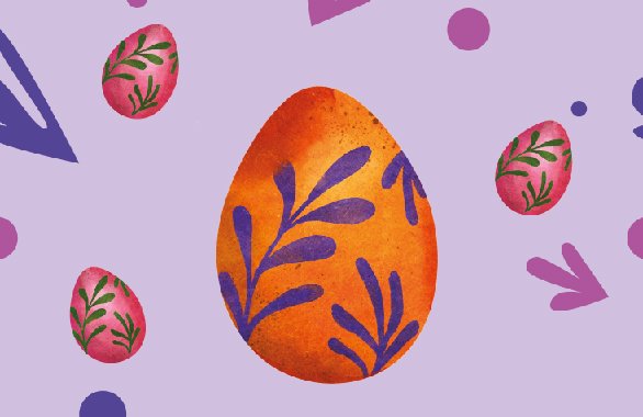 Easter Eggs Digital Paper, Watercolor (by Creative Fabrica Crafts)