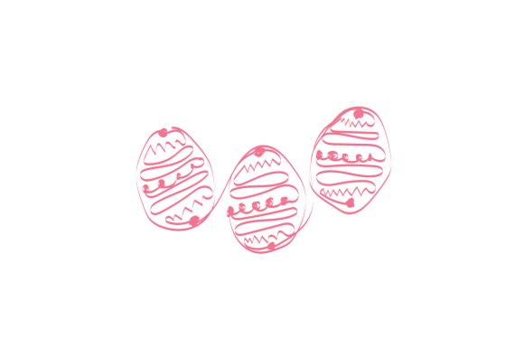 Easter Eggs - Line Art (by Creative Fabrica Crafts)