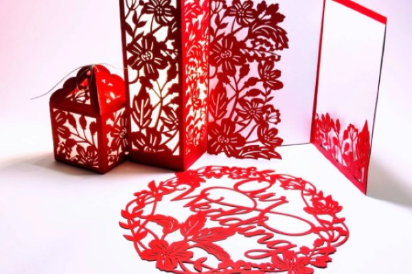 Floral Wedding Set (by 3D SVG Crafts)