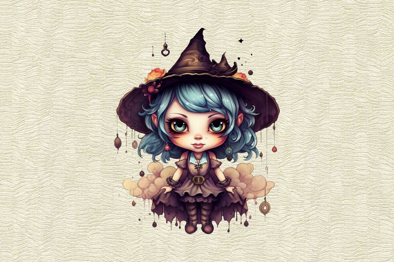 Gothic Pagan Occult Kids Cute (by cvanscussell600)