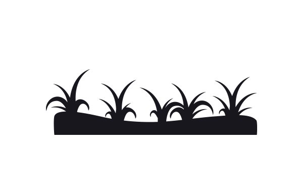 Grass Silhouette (by Creative Fabrica Crafts)