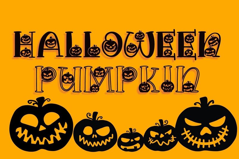 Halloween Pumpkin (by NN-Font Design)