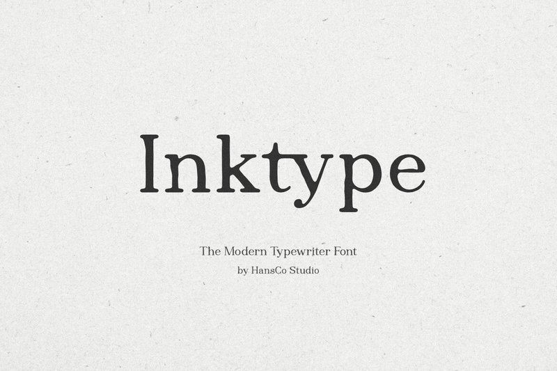 Inktype (by HansCo)
