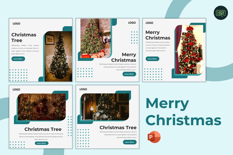 Instagram Feed Template-Merry Christmas (by listulabs)