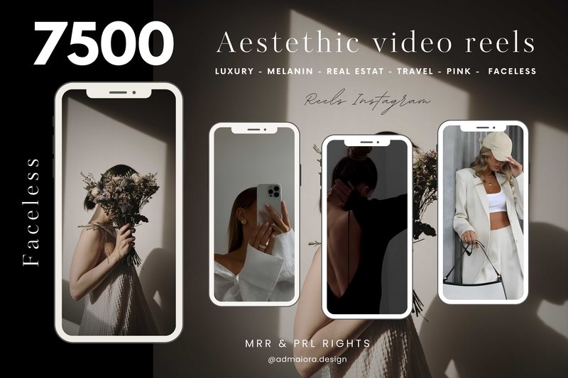Instagram Reels Faceless 7500 Video (by AdMaioraDesign)