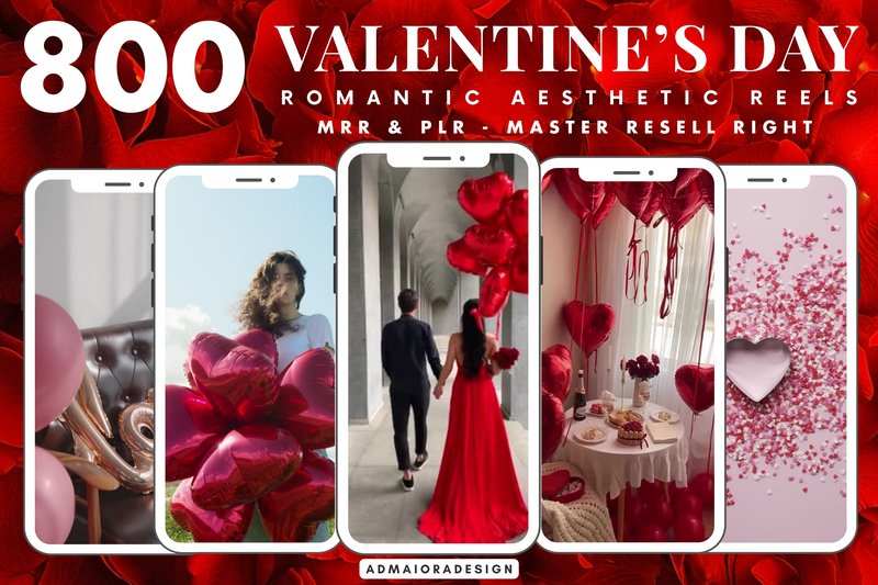 Instagram Reels Faceless Valentine (by AdMaioraDesign)