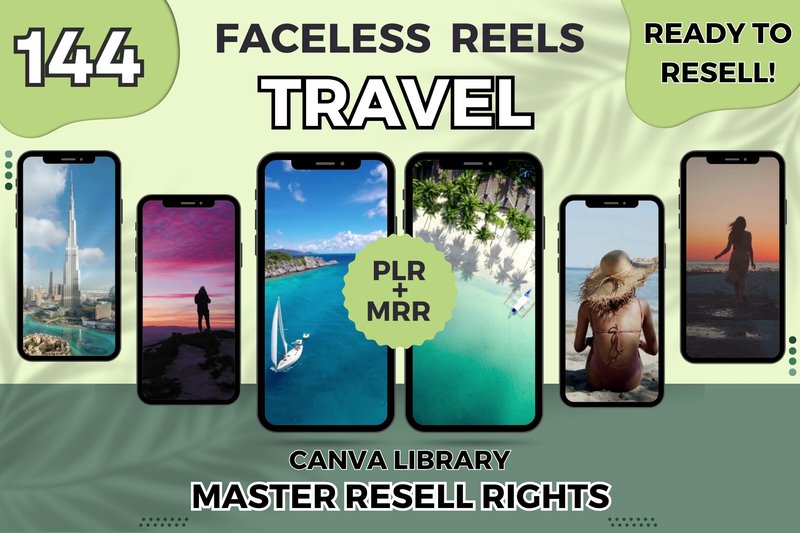 Instagram Reels PLR Faceless Reels MRR (by WhimsyDigitalHub)