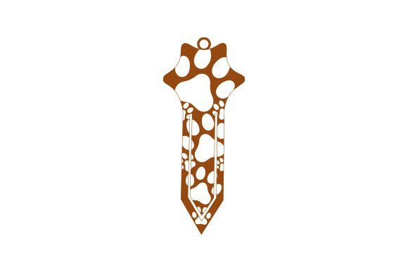 Intricate Cut Bookmark - Dog Paws (by Creative Fabrica Crafts)