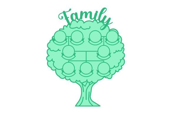 Intricate Cut Family Tree - Family (by Creative Fabrica Crafts)
