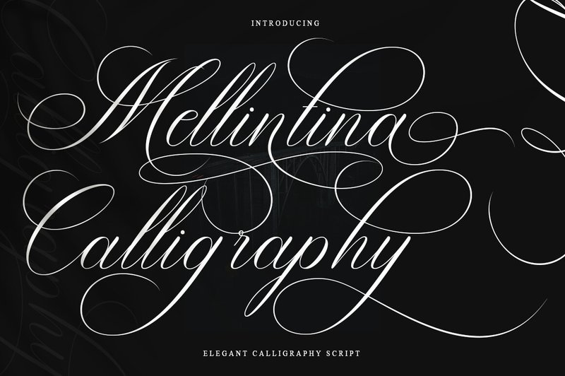 Melintina Calligraphy (by IM Studio)